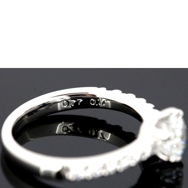 モニッケンダム ダイヤモンド 0.77ct D-VS1-3EX リング Pt900 - メルカリ