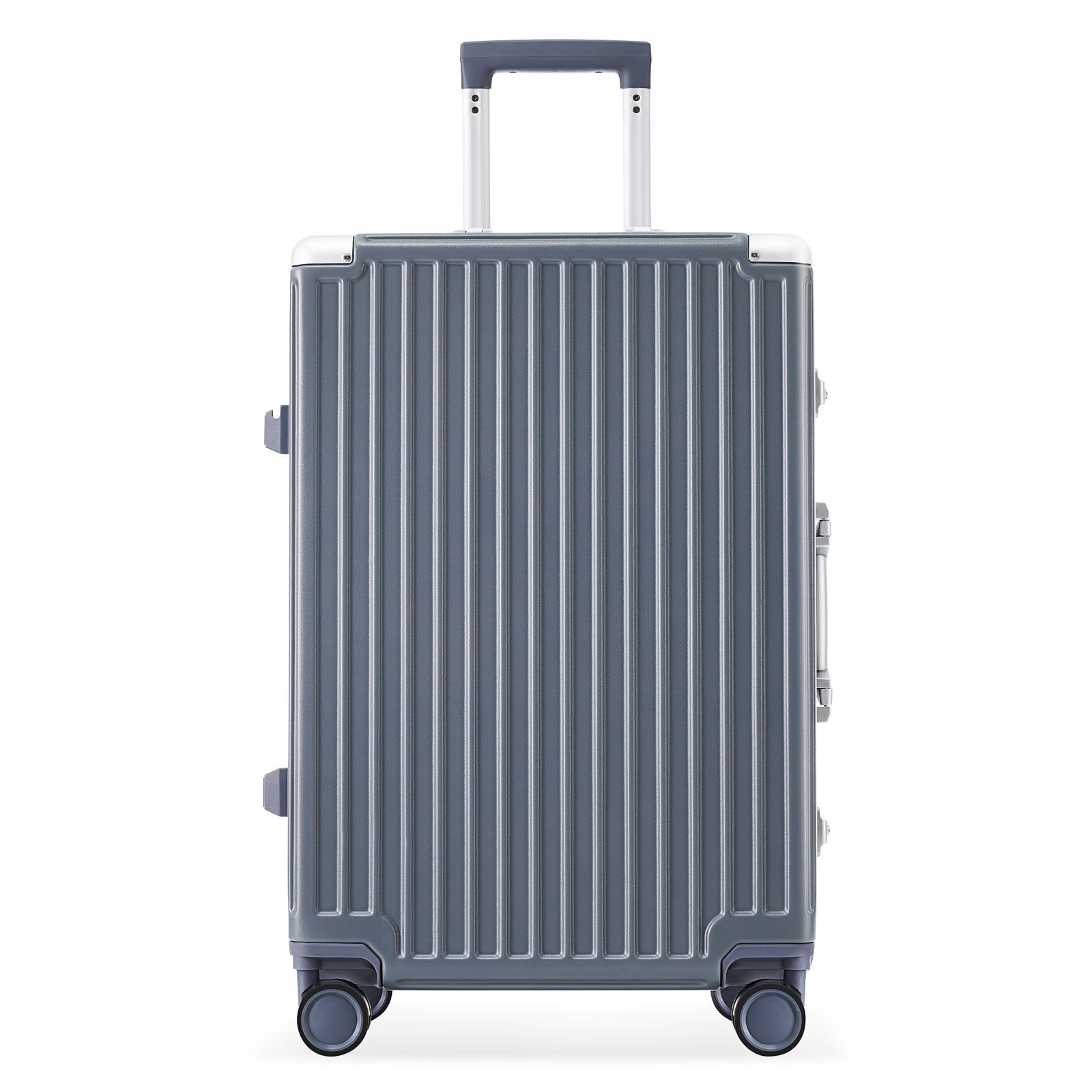 スーツケース Mサイズ キャリーケース キャリーバッグ フック式底足 防水ポケットTSAロック 軽量 おしゃれ フレームタイプ ダイヤル式 静音 4～7日 中型 suitcase DECORATOM_COM_BR