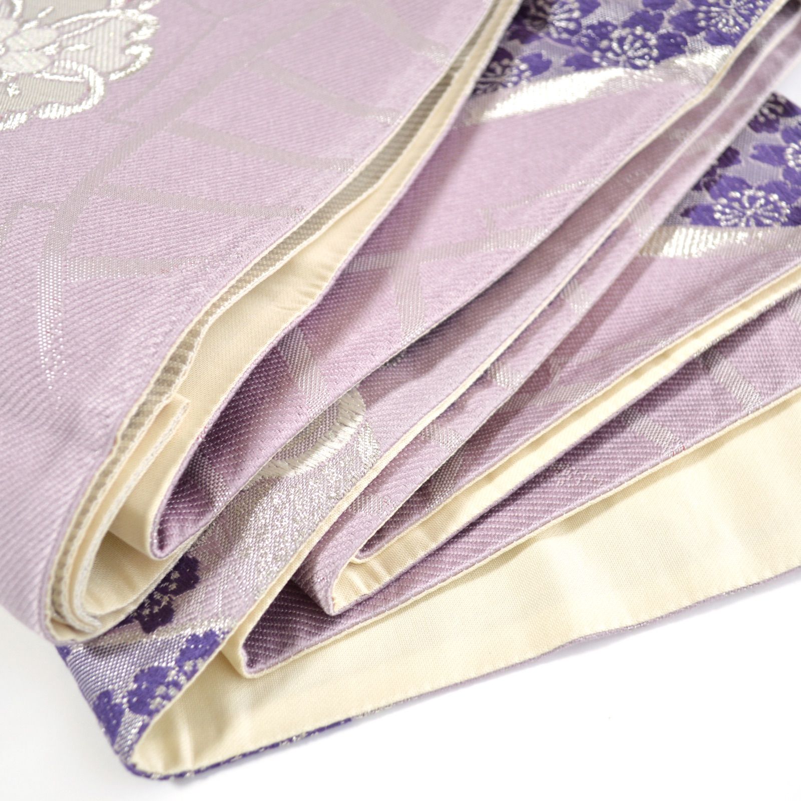 訳あり特価 新品》振袖用 袋帯 西陣織 証紙あり 六通柄 正絹