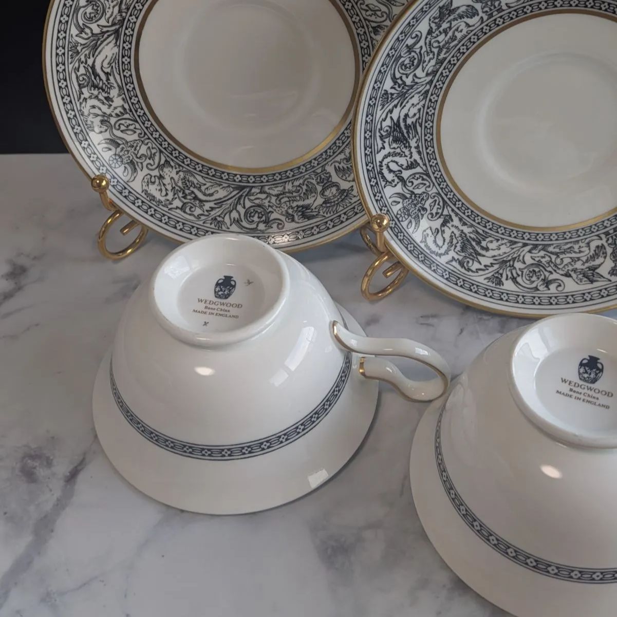WEDGWOOD ウェッジウッド コロンビア フロレンティーン ブラック 黒壺 