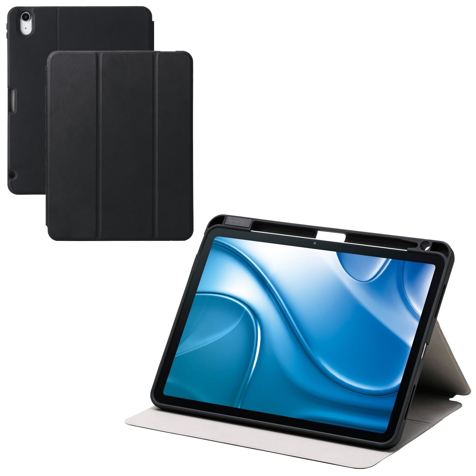 Apple iPad 本体 Apple Pencil付き 11インチiPad フラップケース Air(M4⁄M3⁄M2) エレコム iPad 薄型軽量 11