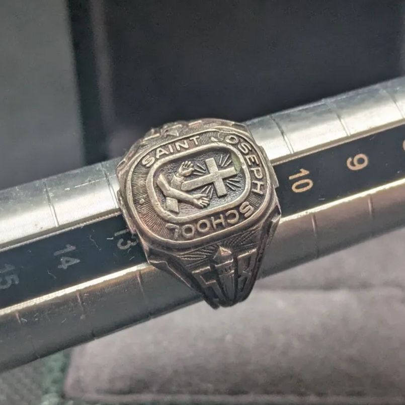 1958年 LGB スターリングシルバー925 刻印 セントジョセフスクール 1958年 LGB スターリングシルバー925 刻印 セントジョセフスクール