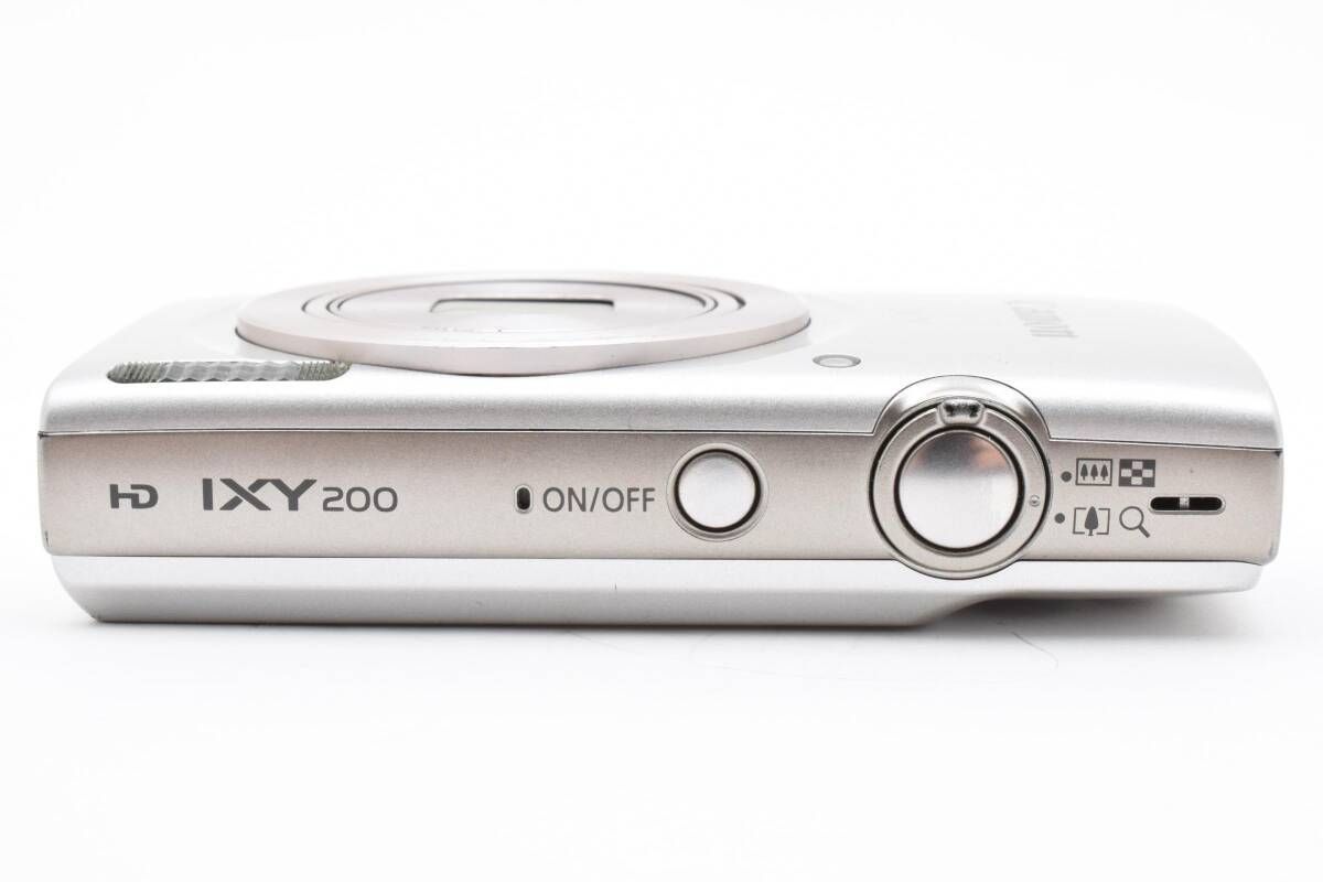 Canon キャノン IXY200 PC2333 シルバー コンパクトデジタルカメ