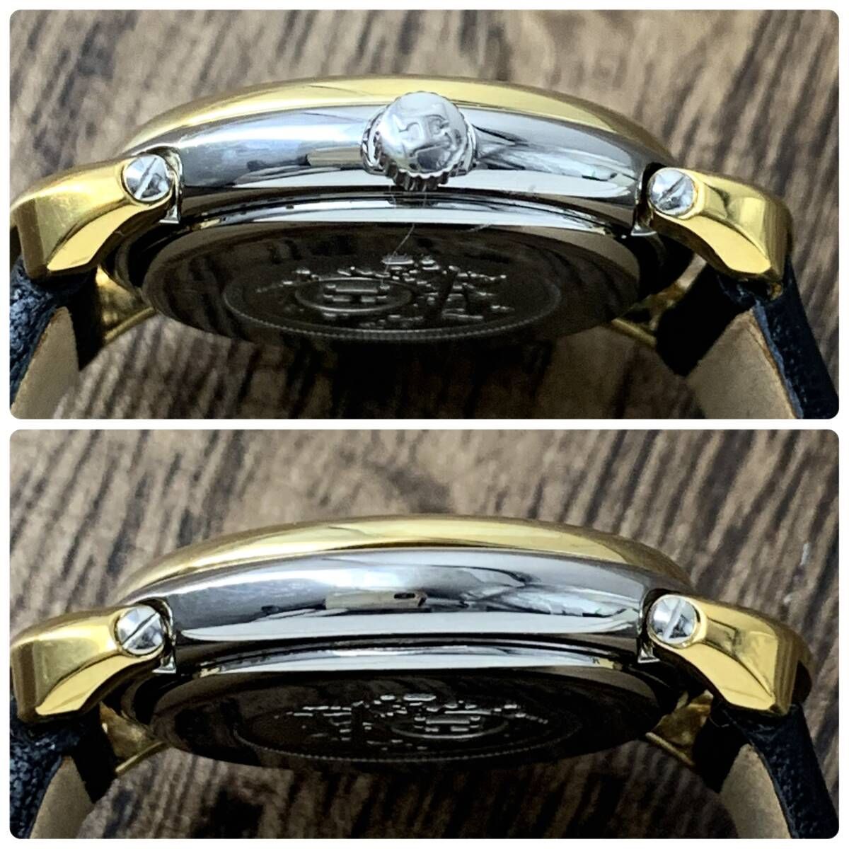 希少】HERMES/エルメス プルマン PU2.240 デイト レディース腕時計 