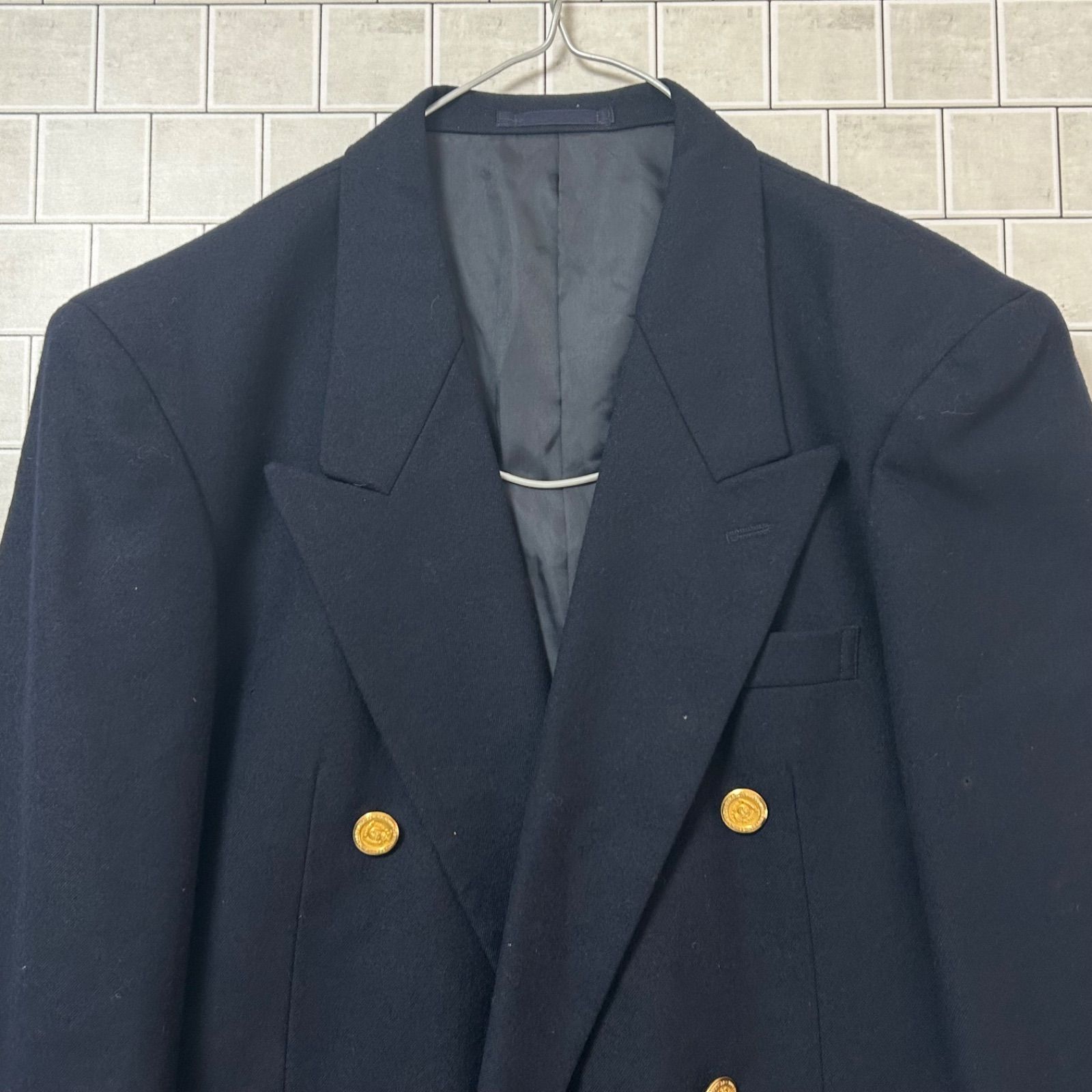 Burberrys(バーバリーズ) 90's金ボタン紺ブレザー⁄紺ブレ⁄ダブル