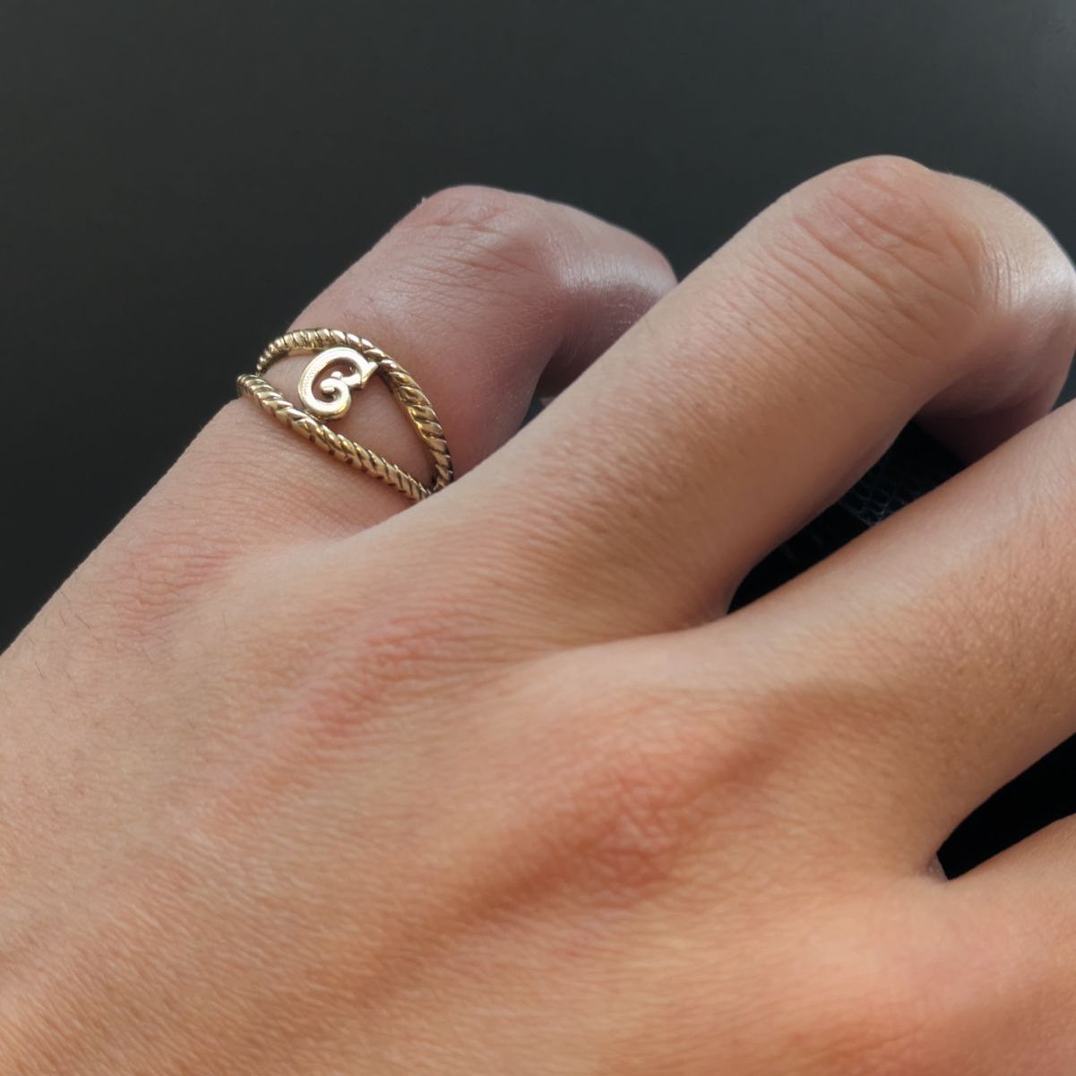 本真珠南洋白蝶真珠グリーン(希少)10.15㍉「銀河」s925リングY881 10.0