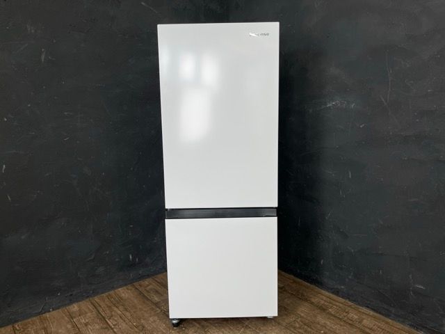 ノンフロン冷凍冷蔵庫 Hisense HR-D 15 F 製 2ドア 右開き ホワイト C 106027 脚 23210