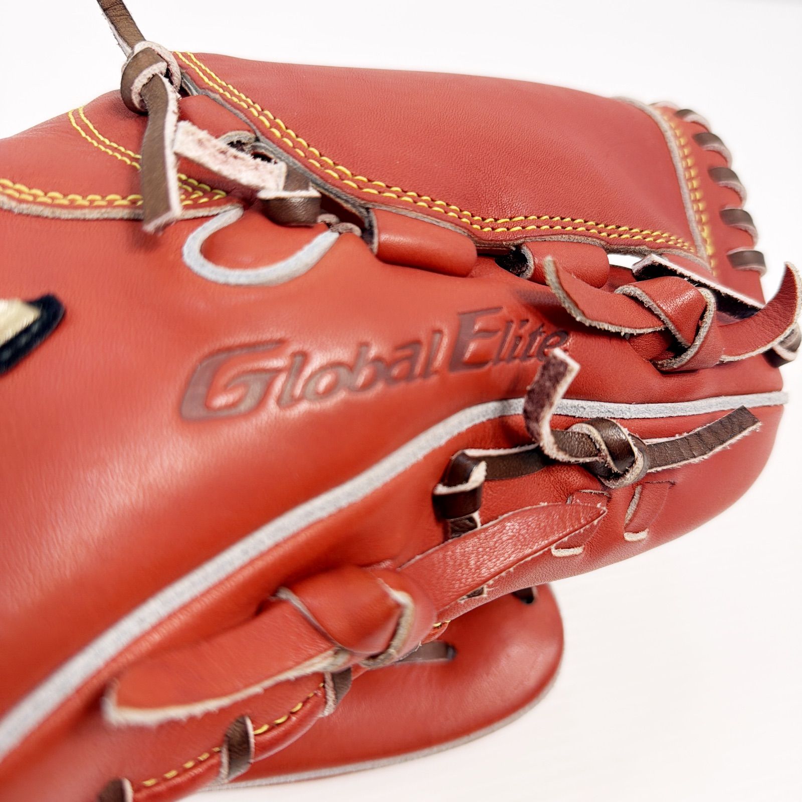 美品】ミズノ グローバルエリート H02+ 限定ふモデル 良品 投手用 軟式