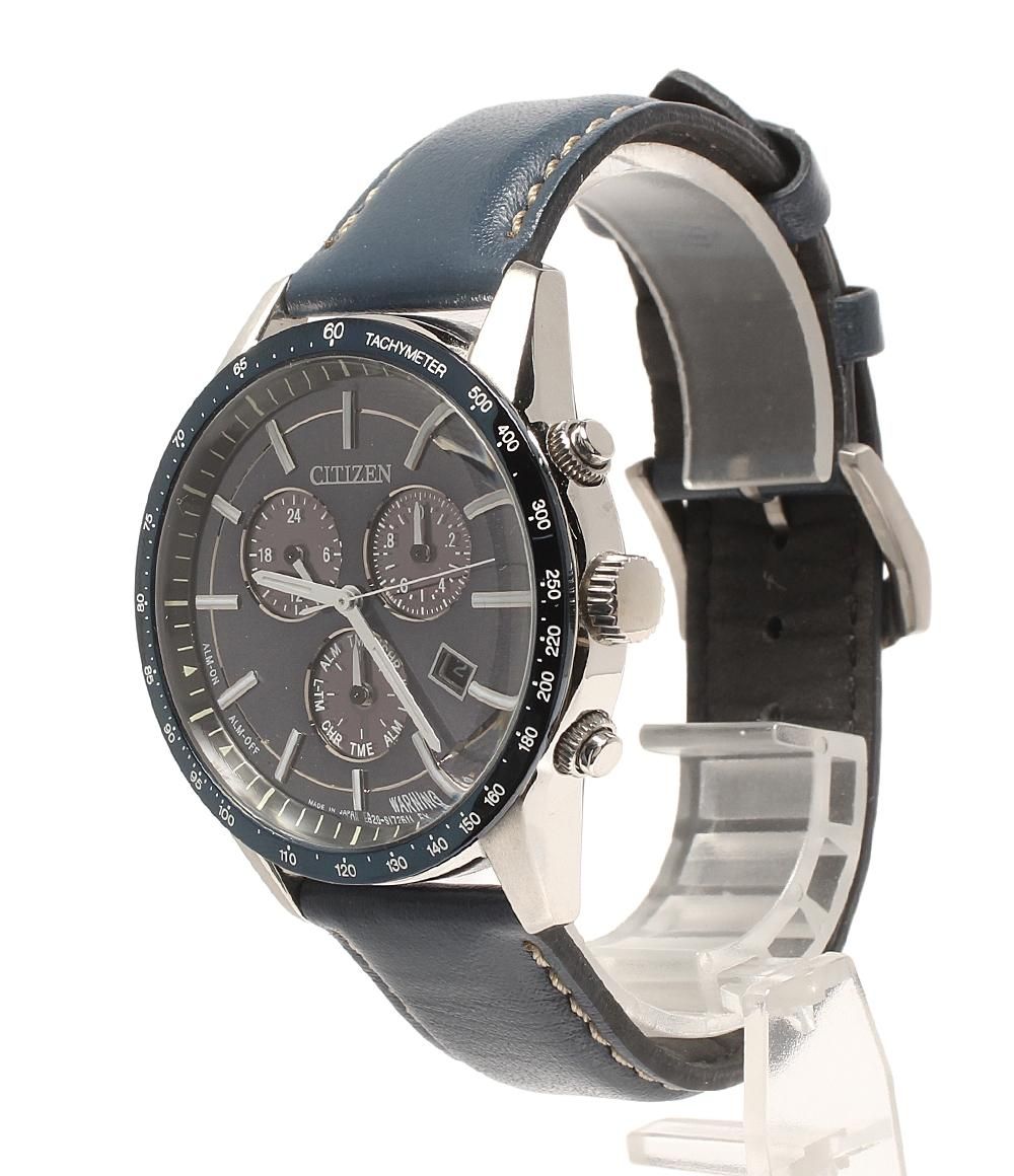 シチズン 腕時計 E820-S097622 ソーラー ネイビー メンズ CITIZEN  