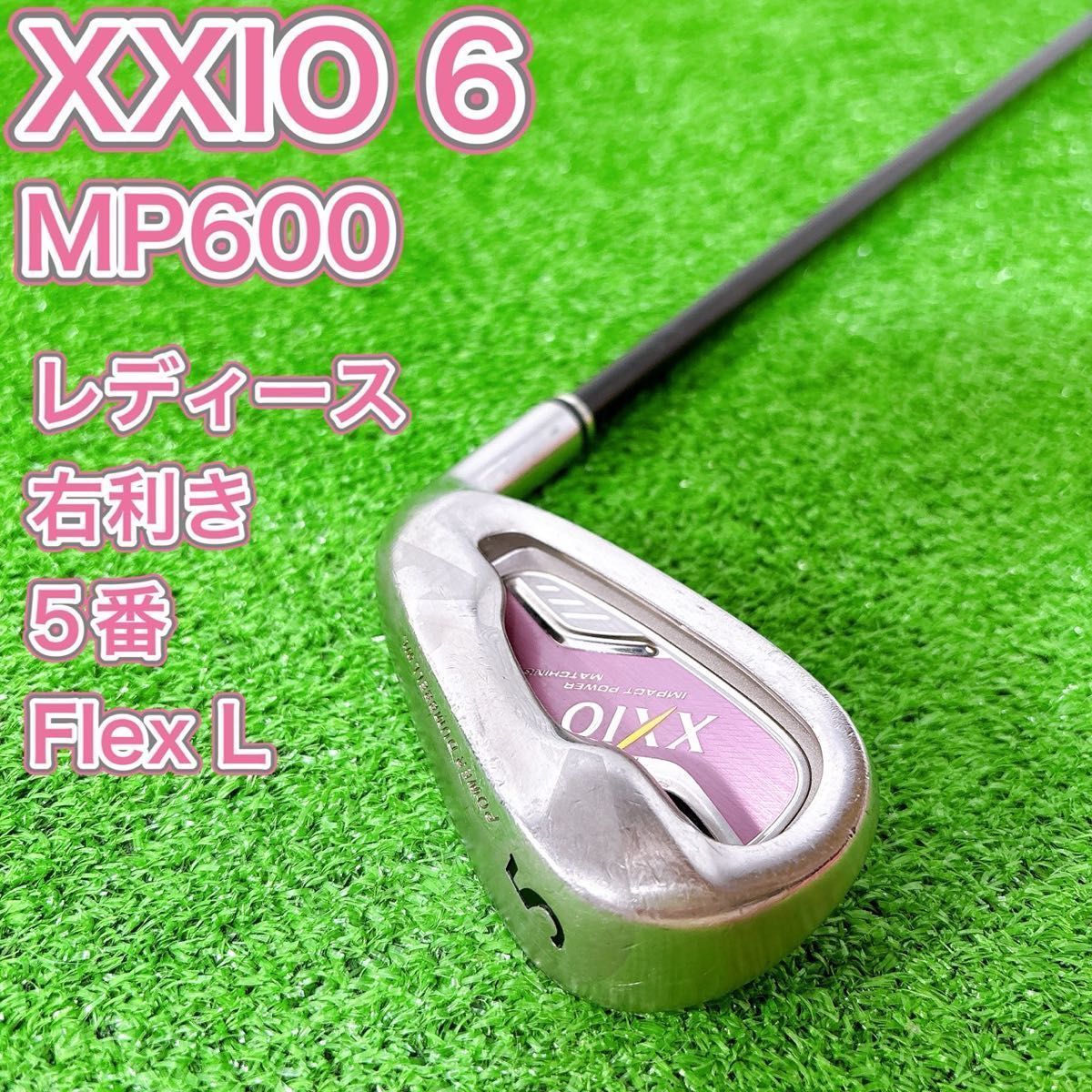 XXIO6 ゼクシオ ゴルフ クラブセット レディース 女性 初心者 L 右 5