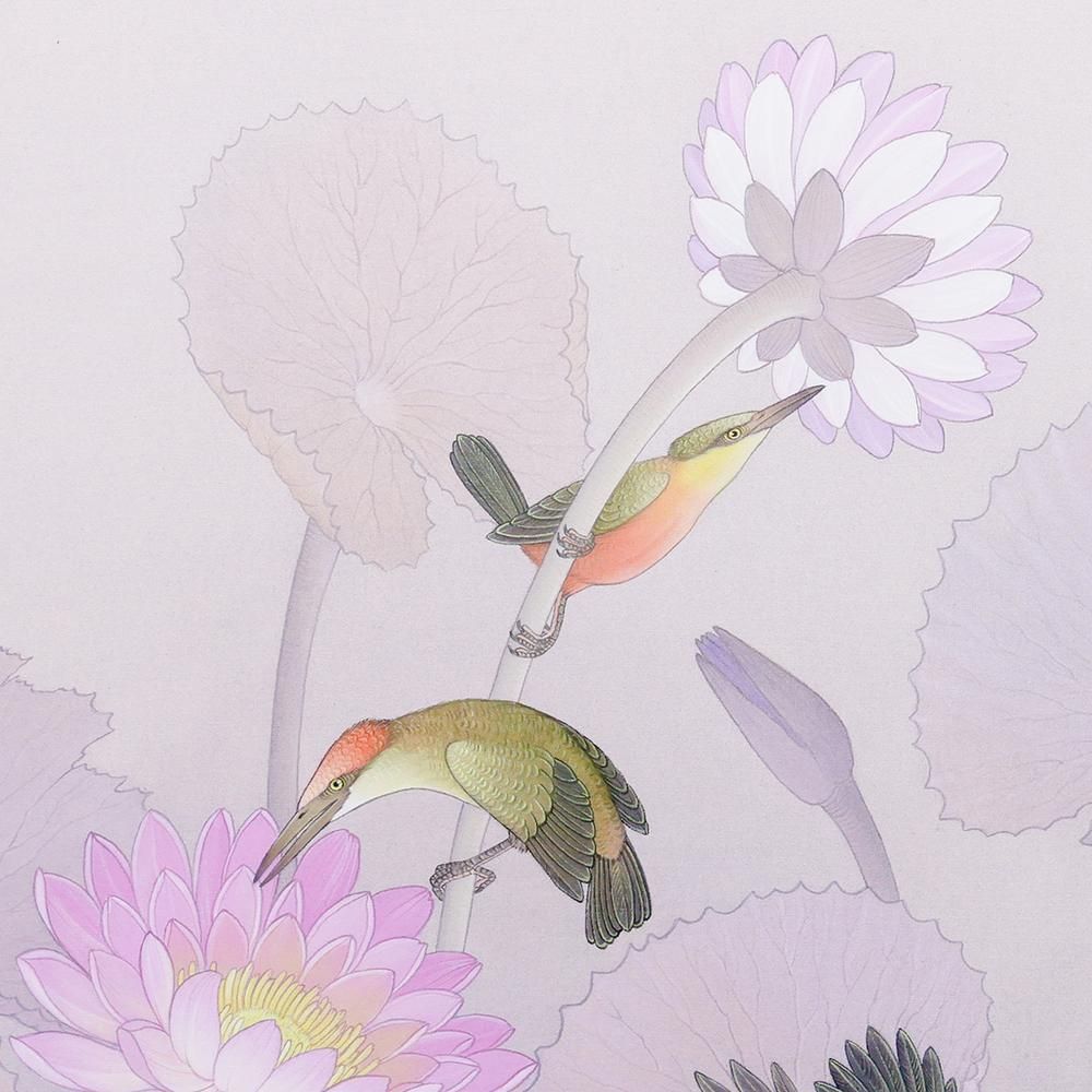 模写] 岸田劉生 肉筆 [郁子(むべ)之図] F8号 鑑定書付き 内田 晃 作品