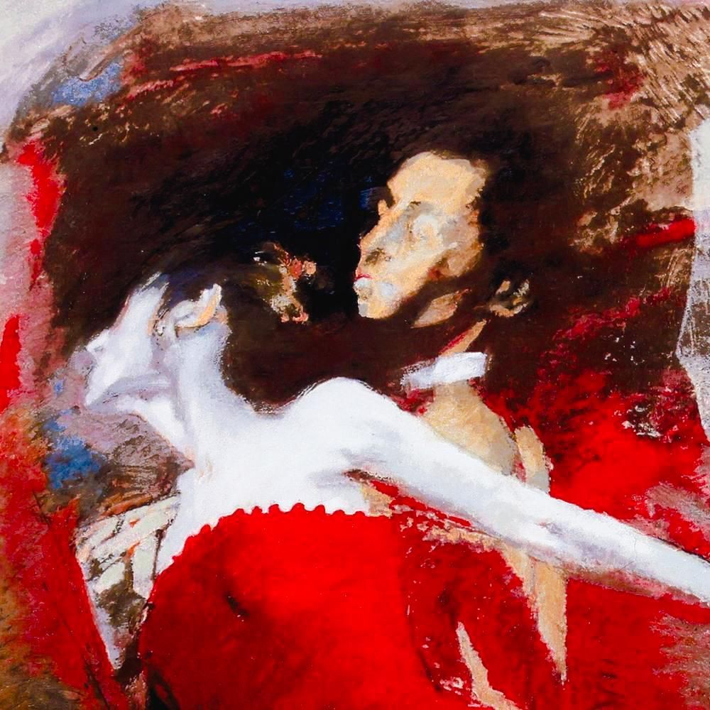 真作】【WISH】ロバート・ハインデル Robert Heindel「レッド