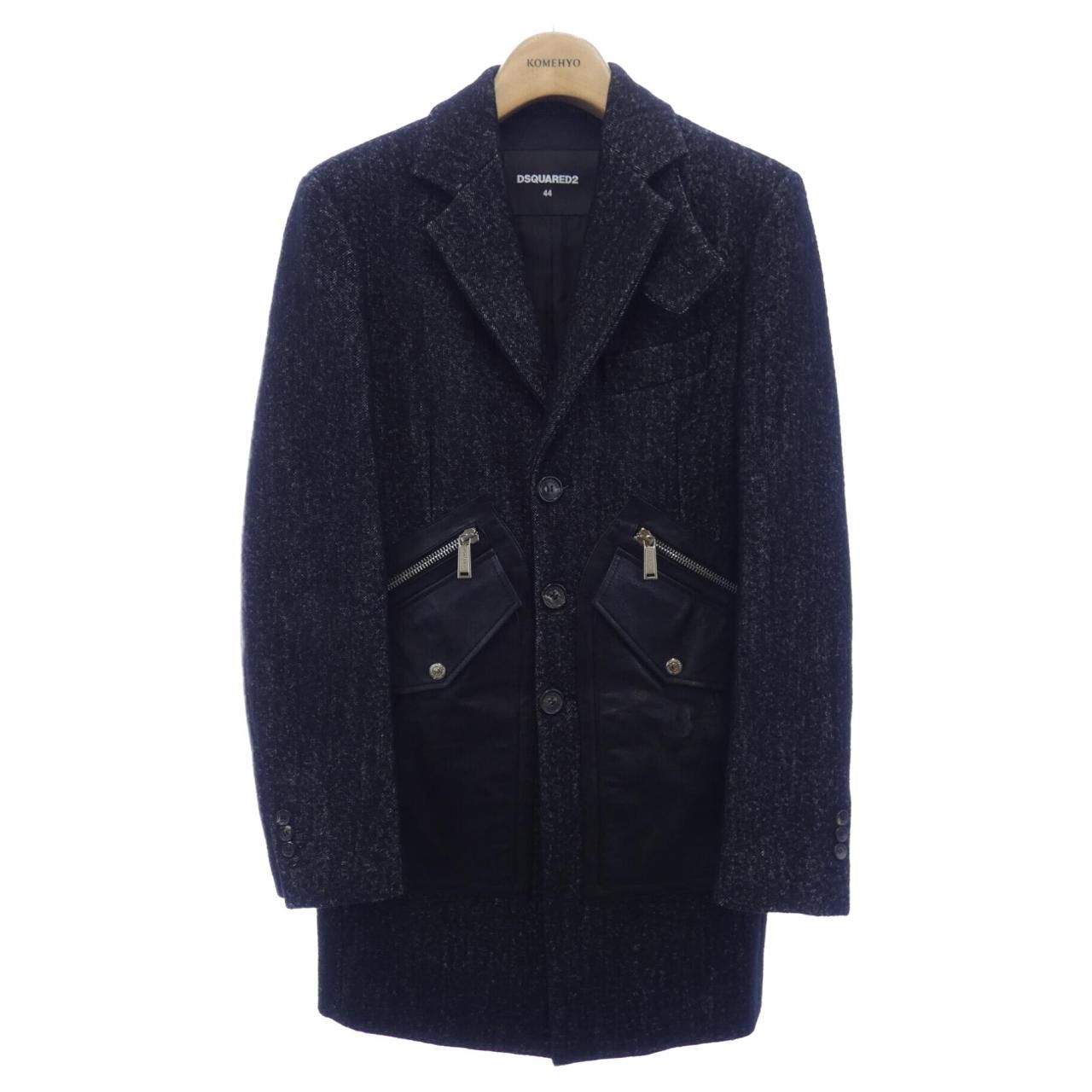 DSQUARED2 / コート/44/ウール/NVY/S74AM0321 ディースクエアード DSQUARED2 コート - メルカリ