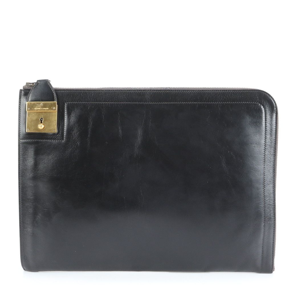 極美品 エルメス ファコ 〇O 刻印 レザー セカンドバッグ クラッチ  