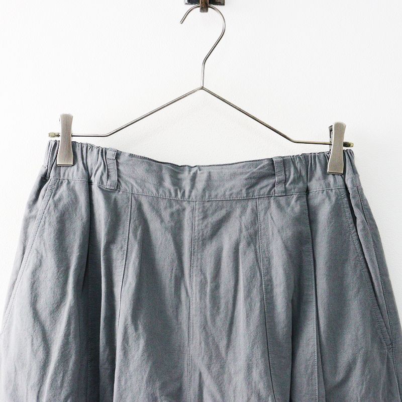 2024SS ネストローブ nest Robe コットンリネンウェザーバレルパンツ F