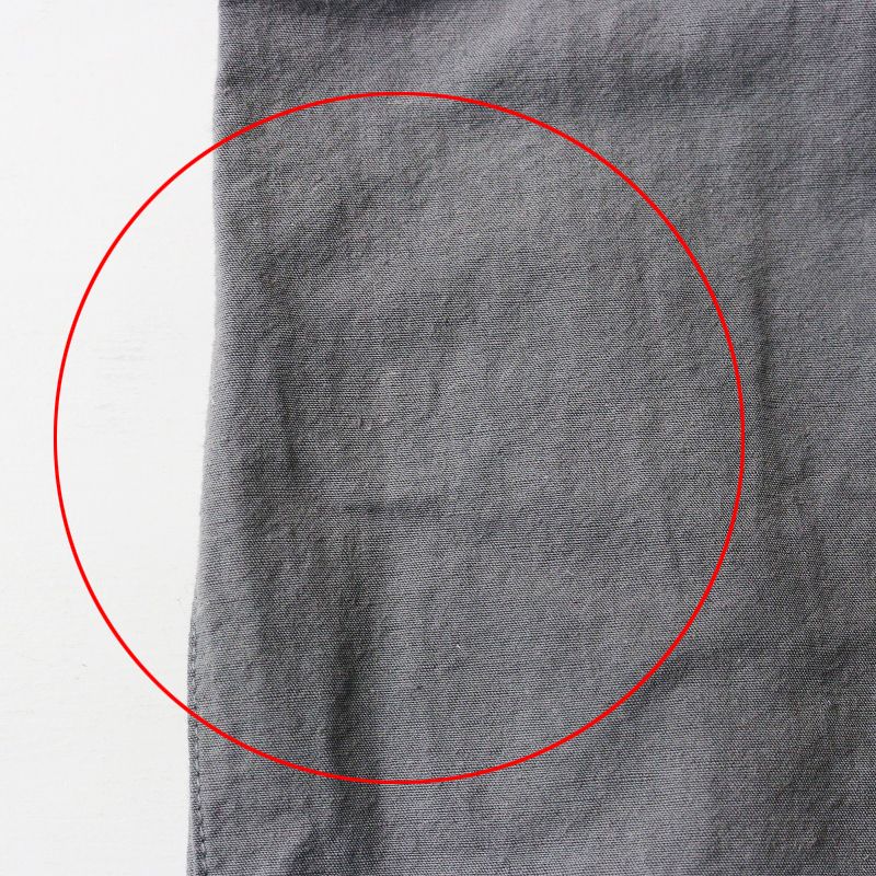 2024SS ネストローブ nest Robe コットンリネンウェザーバレルパンツ F