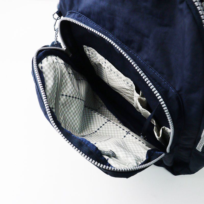 キプリング KIPLING Basic SEOUL リュック＼ネイビー 定番 デイパック 