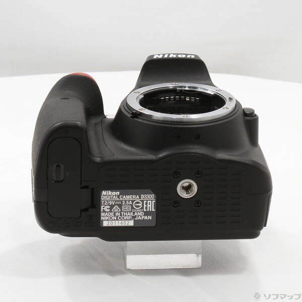 【中古】(ニコン) Nikon D3300 ボディ ブラック 中古】ニコン D3300 ボディ ブラック｜｜カメラのキタムラネットショップ