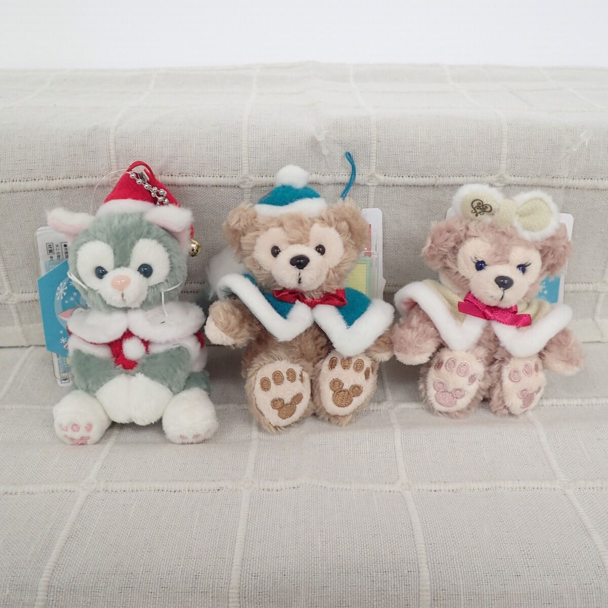 ダッフィー/シェリーメイ/ジェラトーニ ぬいぐるみストラップ