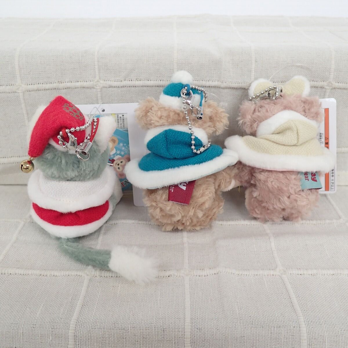 ダッフィー/シェリーメイ/ジェラトーニ ぬいぐるみストラップ