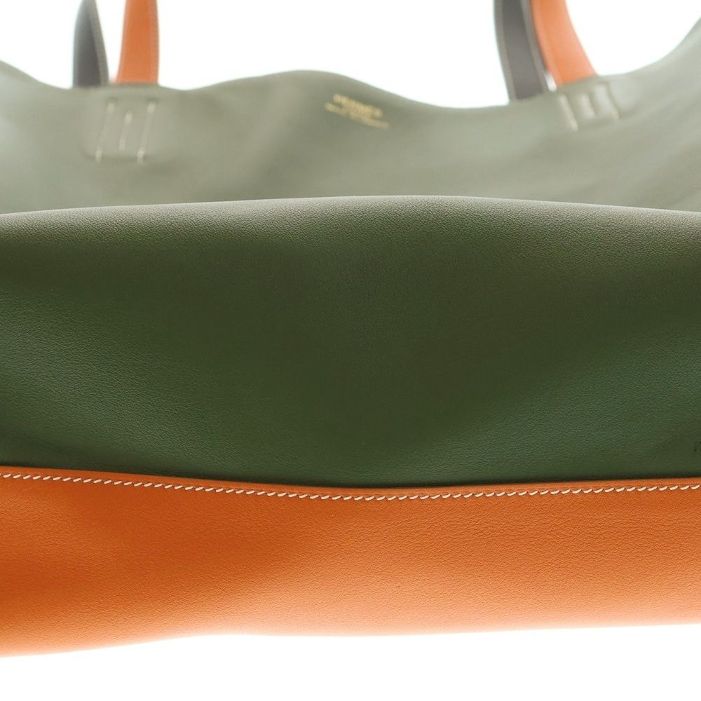 HERMES (エルメス) ドゥブルセンス45 リバーシブルレザートートバッグ  