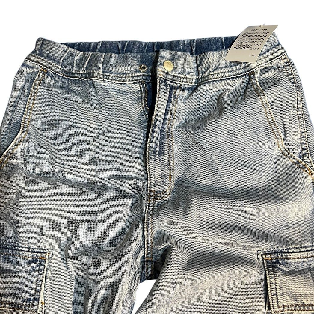 即完売シールームリンルーズカーゴデニム SeaRoomlynn♡シールームリン LOOSEカーゴデニムパンツ