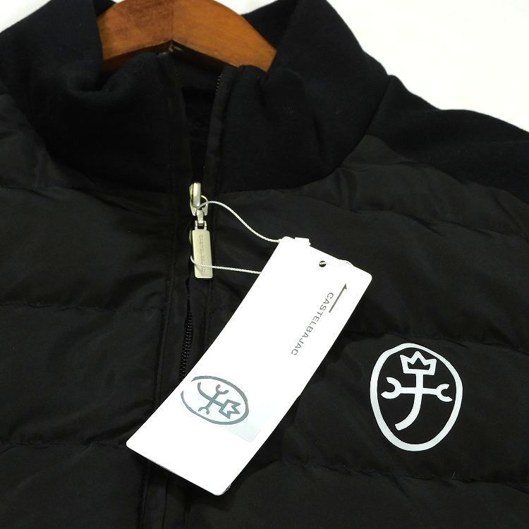 新品 定価59,400円 カステルバジャック ダウン切り替え ジップ