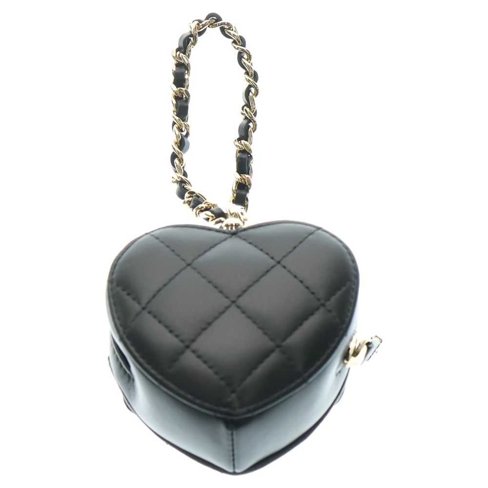 CHANEL (シャネル) ミニハートバッグチャーム ミニポーチ 小物入れ