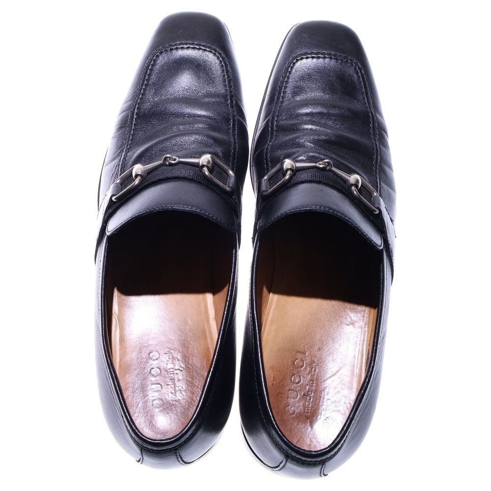 GUCCI (グッチ) ホースビット レザー ローカットシューズ ローファー