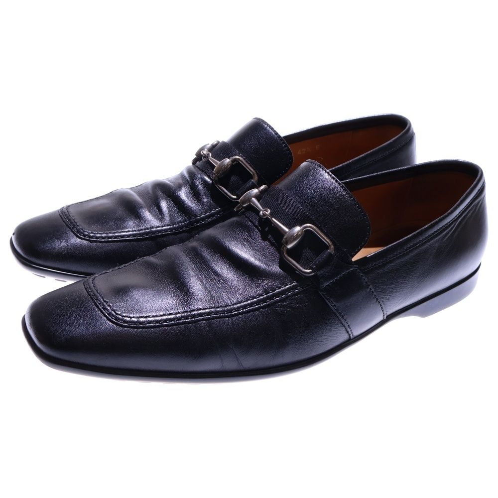 GUCCI (グッチ) ホースビット レザー ローカットシューズ ローファー