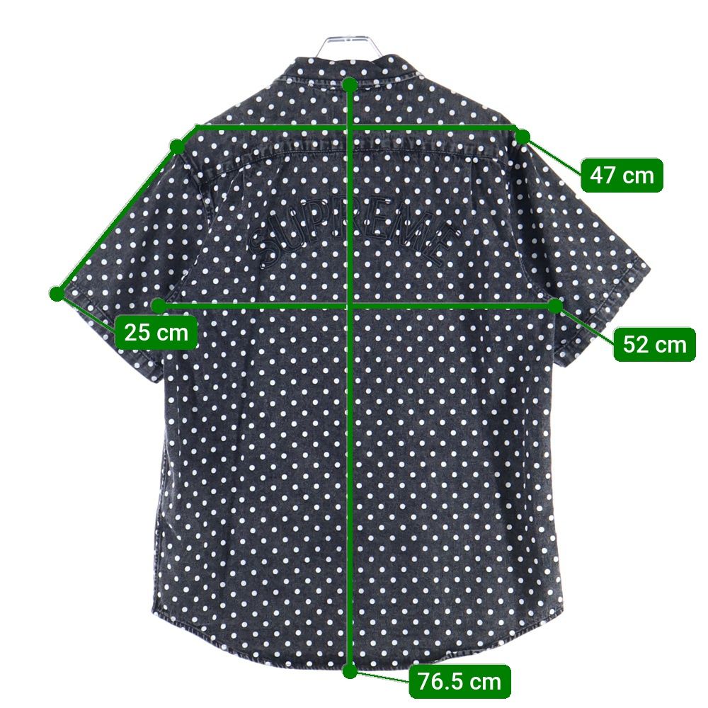 SUPREME (シュプリーム) 18SS Polka Dot Denim Shirt ポルカドット