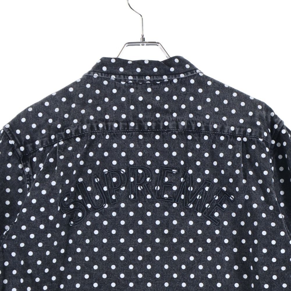 SUPREME (シュプリーム) 18SS Polka Dot Denim Shirt ポルカドット