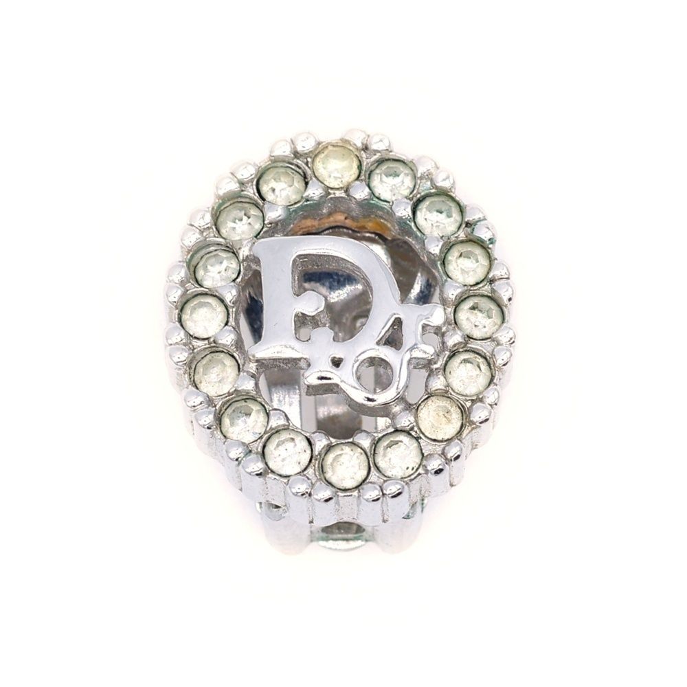 Christian Dior (クリスチャンディオール) ロゴ ラインストーン