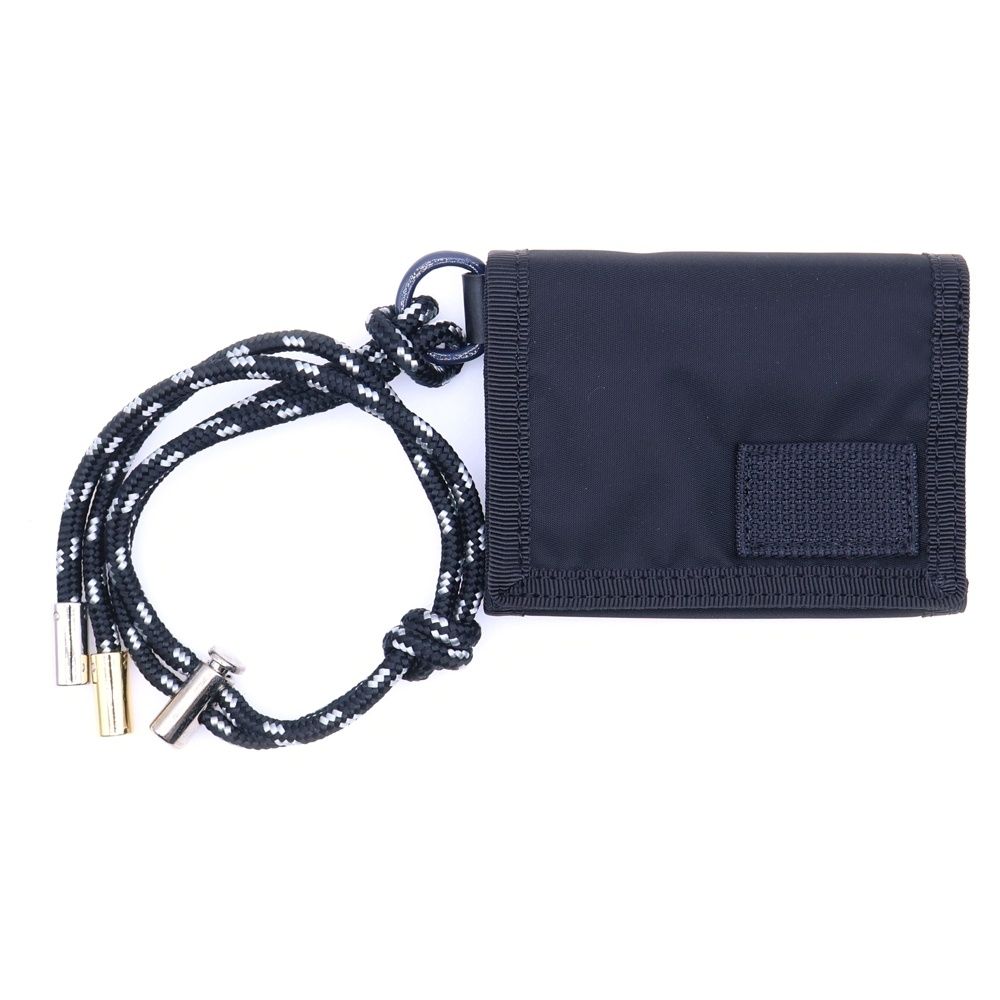 sacai x PORTER Nylon Wallet ブラック ハイプ ファッション Sacai x
