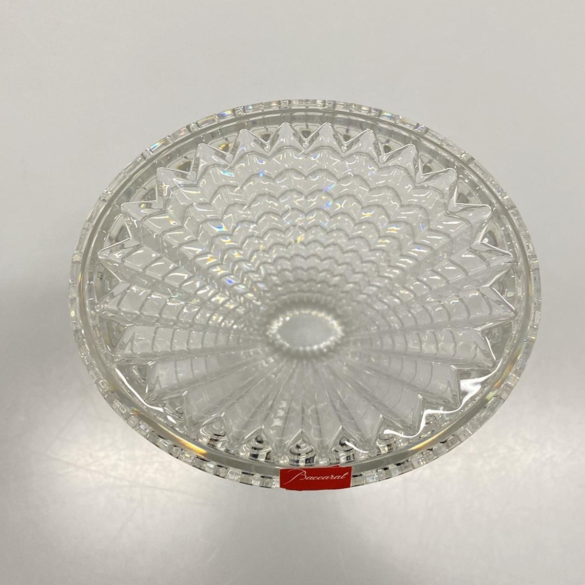 Baccarat バカラ アイベースS クリスタル ガラス花瓶 フラワースタンド