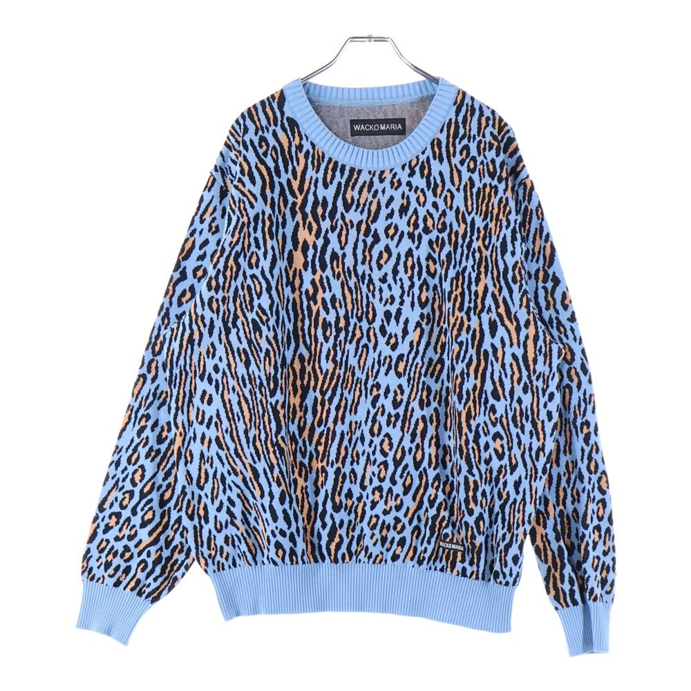 WACKO MARIA (ワコマリア) 25SS LEOPARD JACQUARD KNIT SWEATER