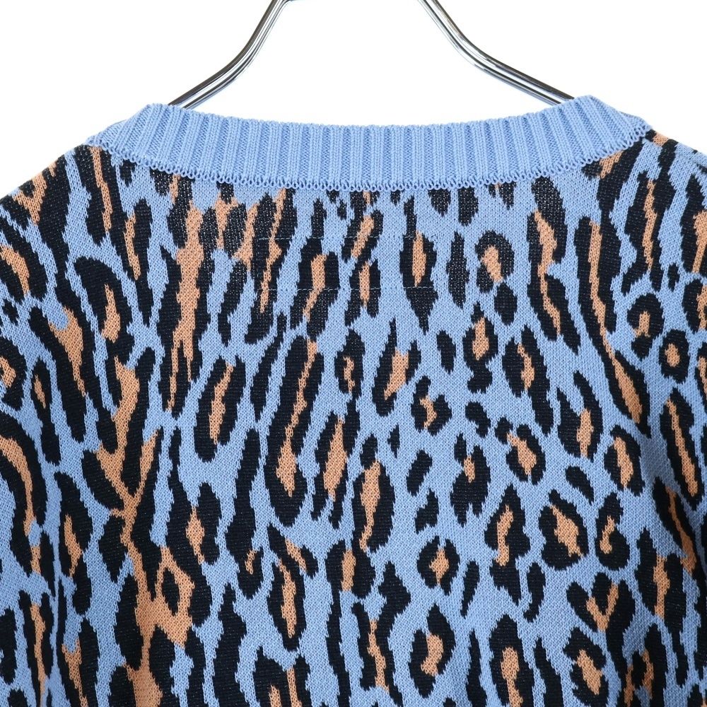 WACKO MARIA (ワコマリア) 25SS LEOPARD JACQUARD KNIT SWEATER