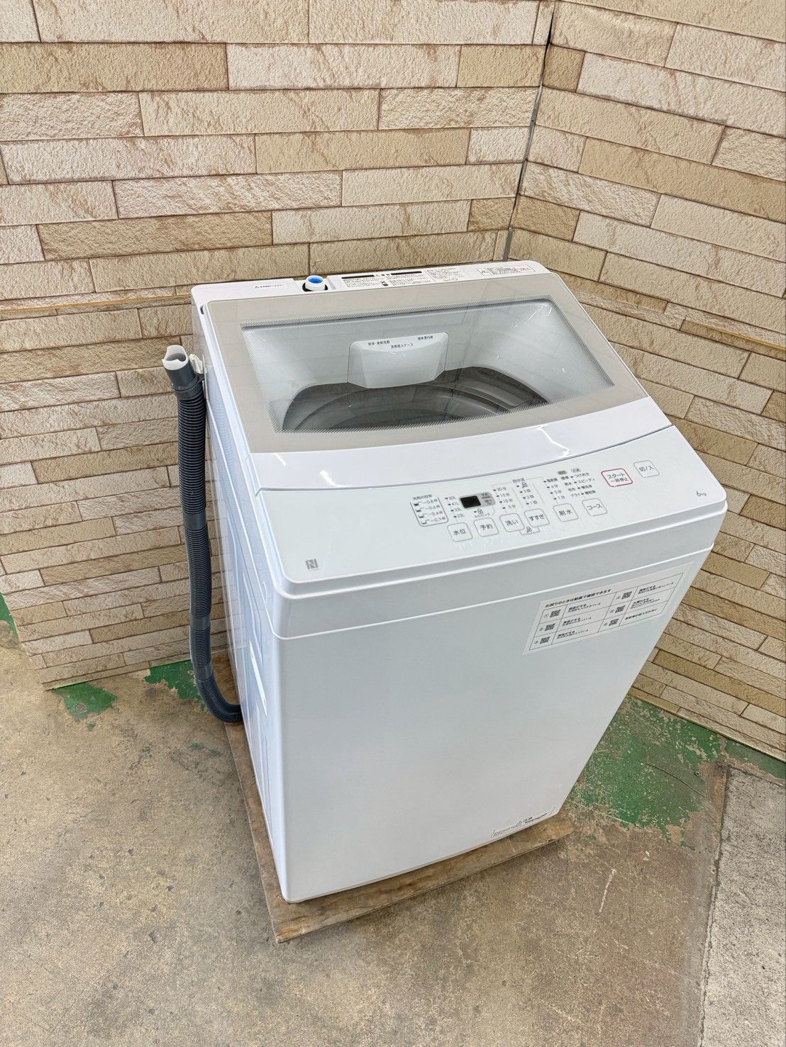 大阪送料無料☆3か月保障付き☆洗濯機☆ニトリ☆6kg☆2023年☆NTR60