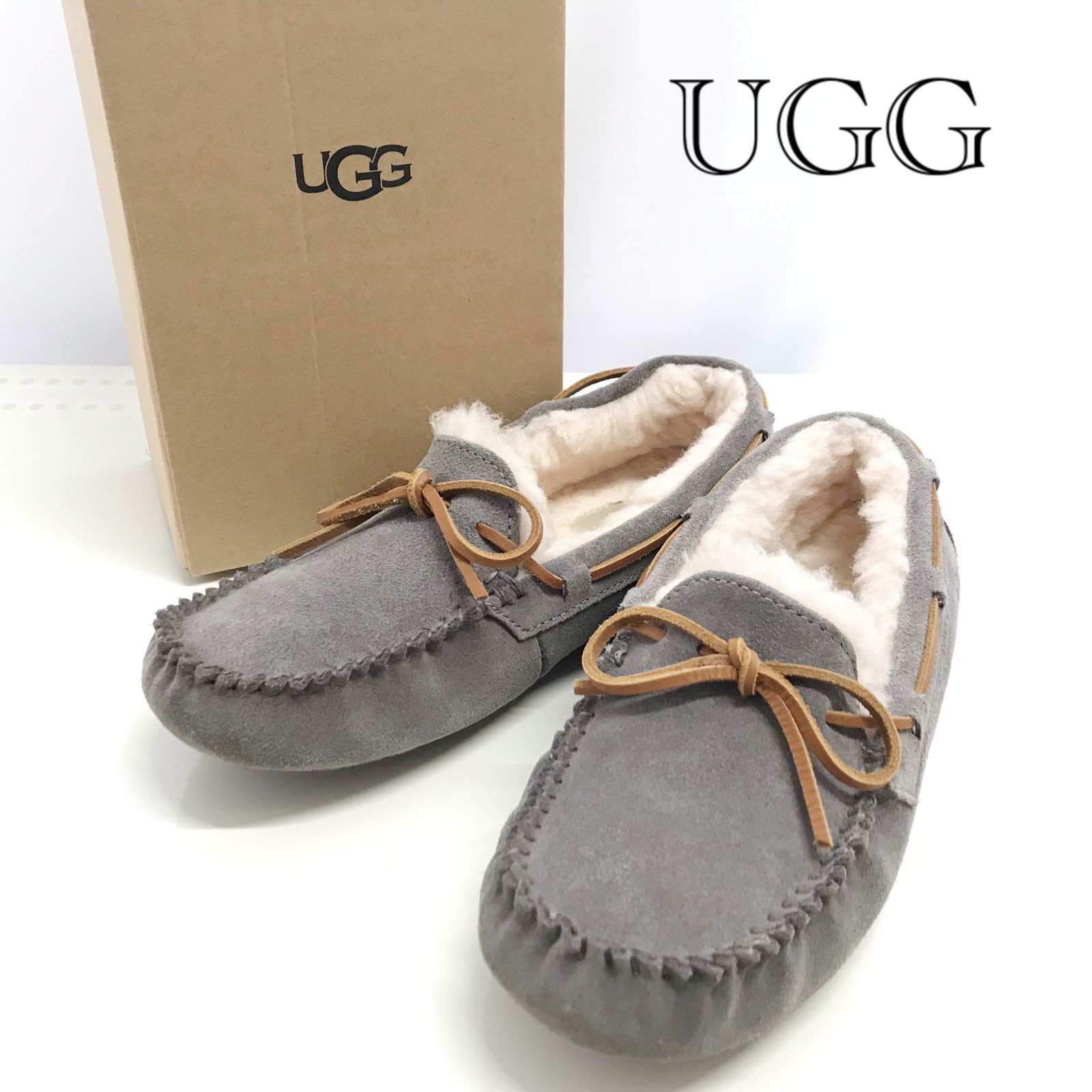 UGG アグ Dakota ダコタ モカシン グレー 22 cm UGG ダコタ US5 UGG