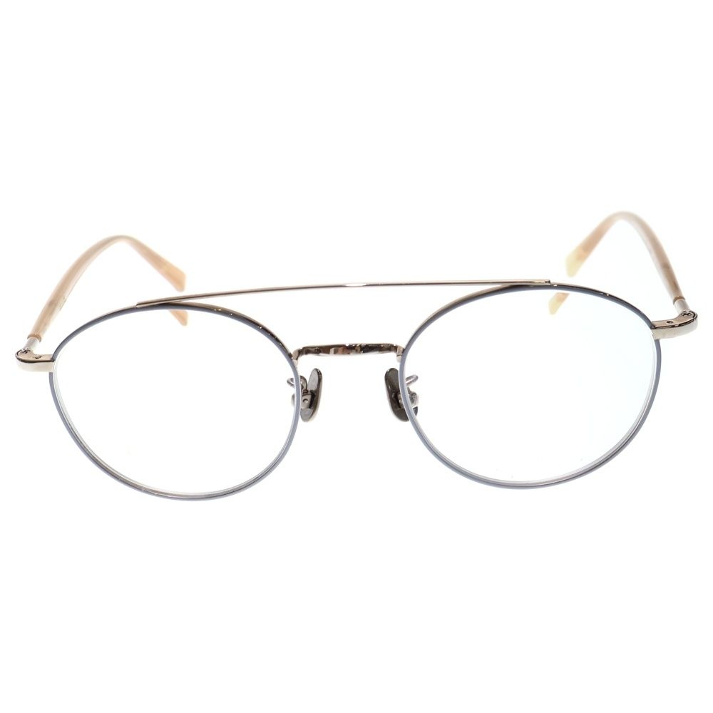 BLANC B0015 ツーブリッジ　調光カラーレンズ　美品　メガネ BLANC B0015 ツーブリッジ 調光カラーレンズ 美品 メガネ BLANC B0015