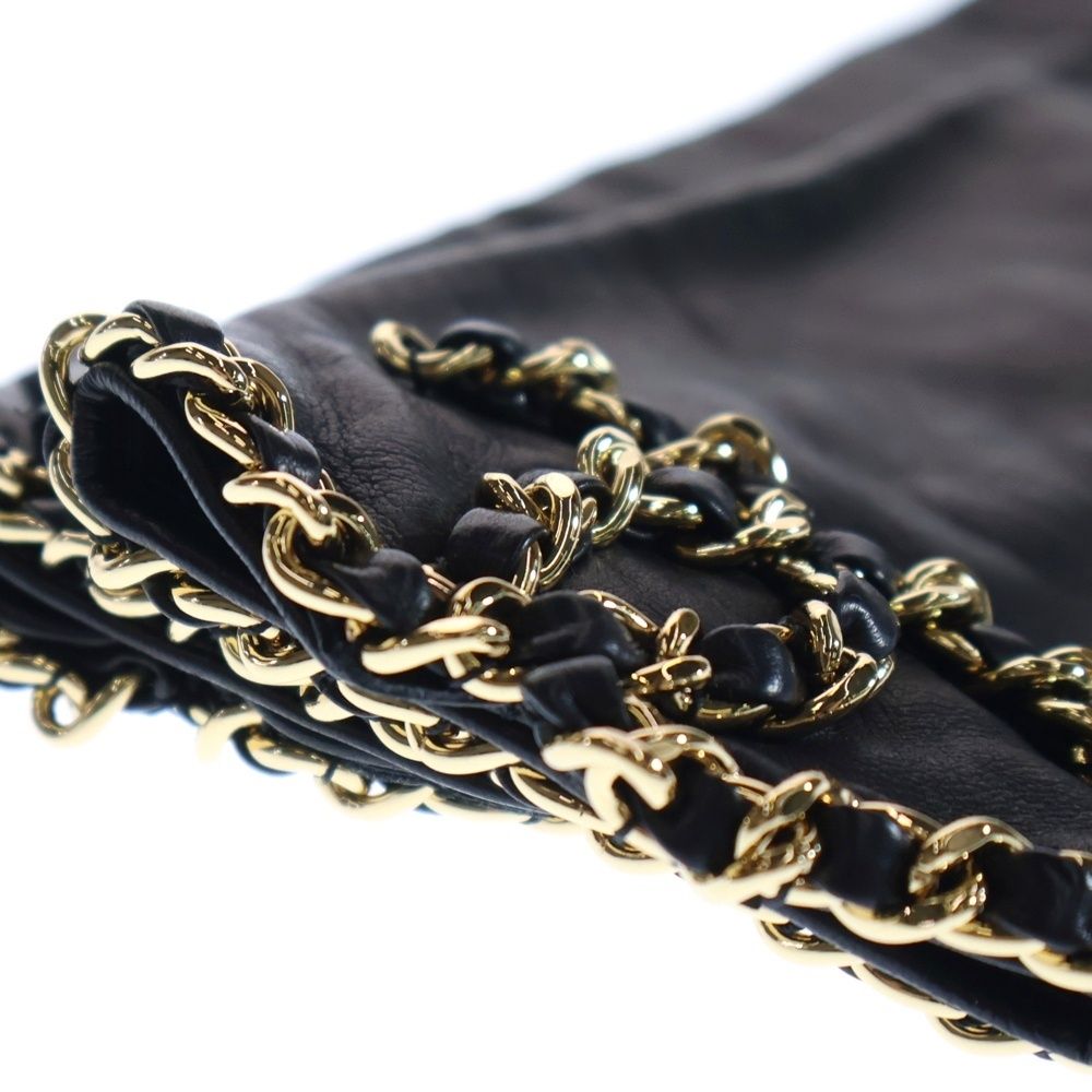 CHANEL (シャネル) ココマーク チェーン フィンガーレスグローブ