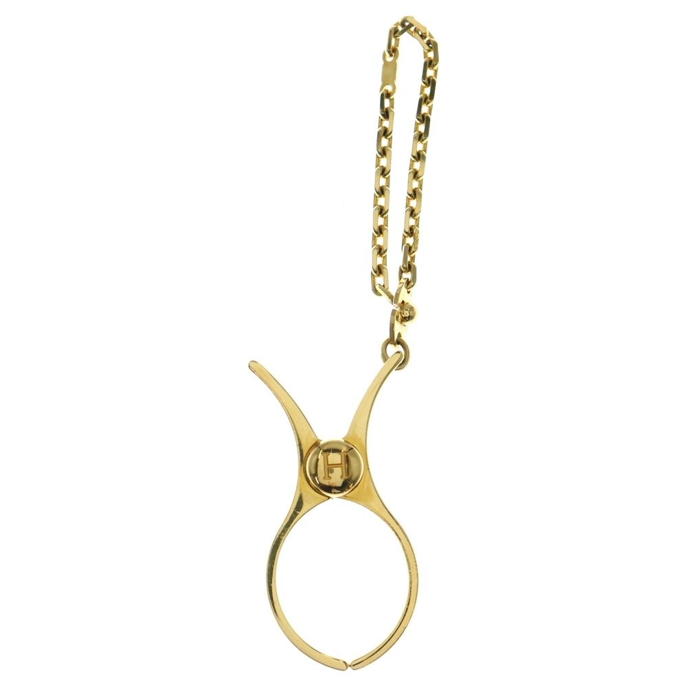 HERMES (エルメス) フィルー グローブホルダー ゴールド GP - メルカリ