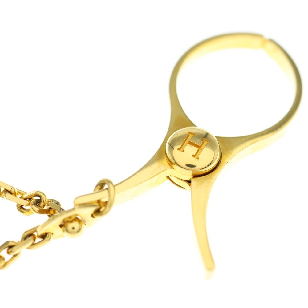 HERMES (エルメス) フィルー グローブホルダー ゴールド GP - メルカリ