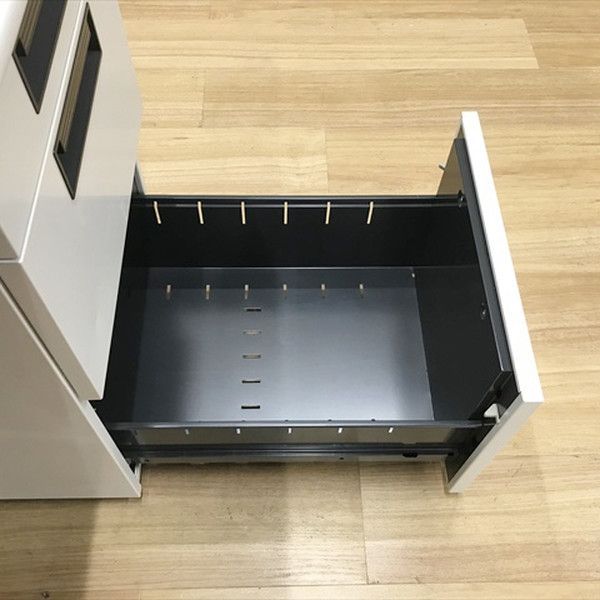 片袖デスク フラットライン W1200 プラス ホワイト