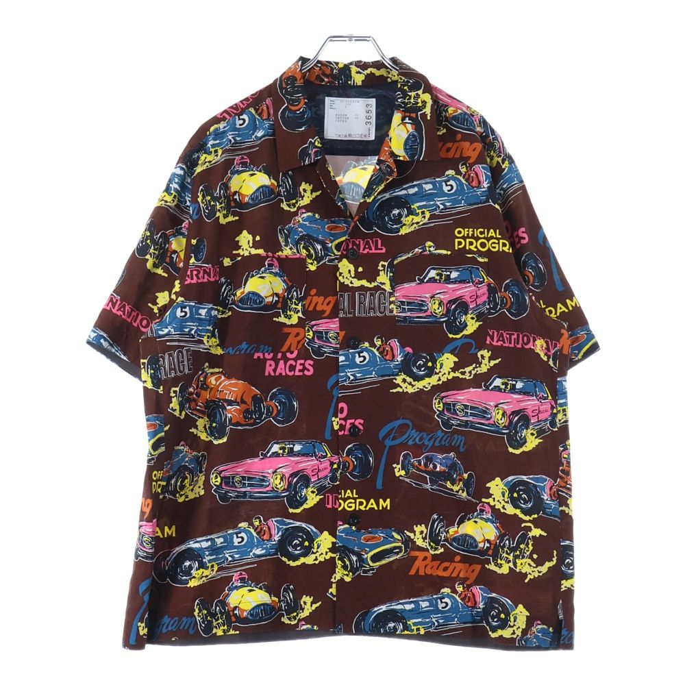 Sacai (サカイ) 25SS Car Race Tropical Print Shirt 25-03653M アロハ