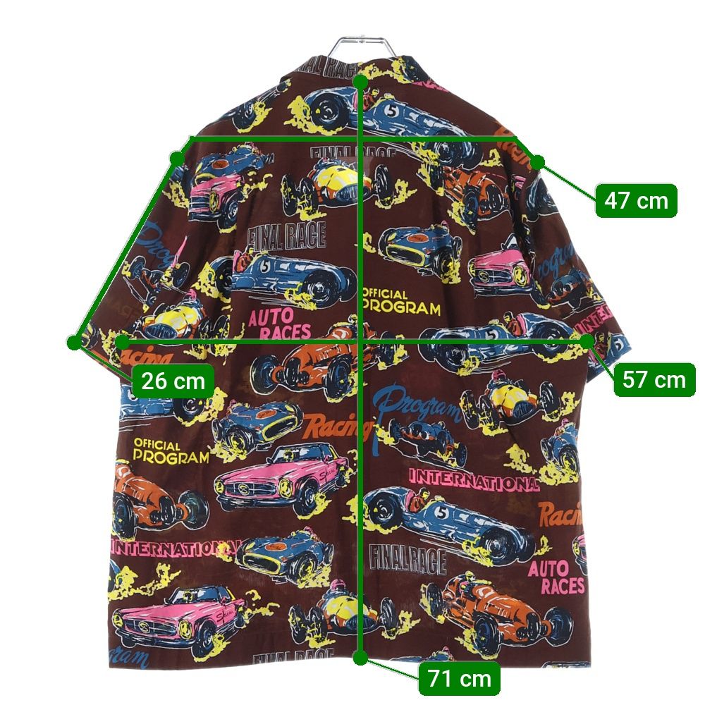 Sacai (サカイ) 25SS Car Race Tropical Print Shirt 25-03653M アロハ