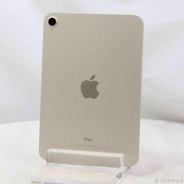 中古品〕 iPad mini 第6世代 256GB スターライト MK7V3J／A Wi-Fi【348