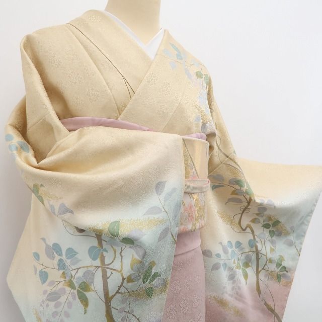 仕付け糸付 訪問着