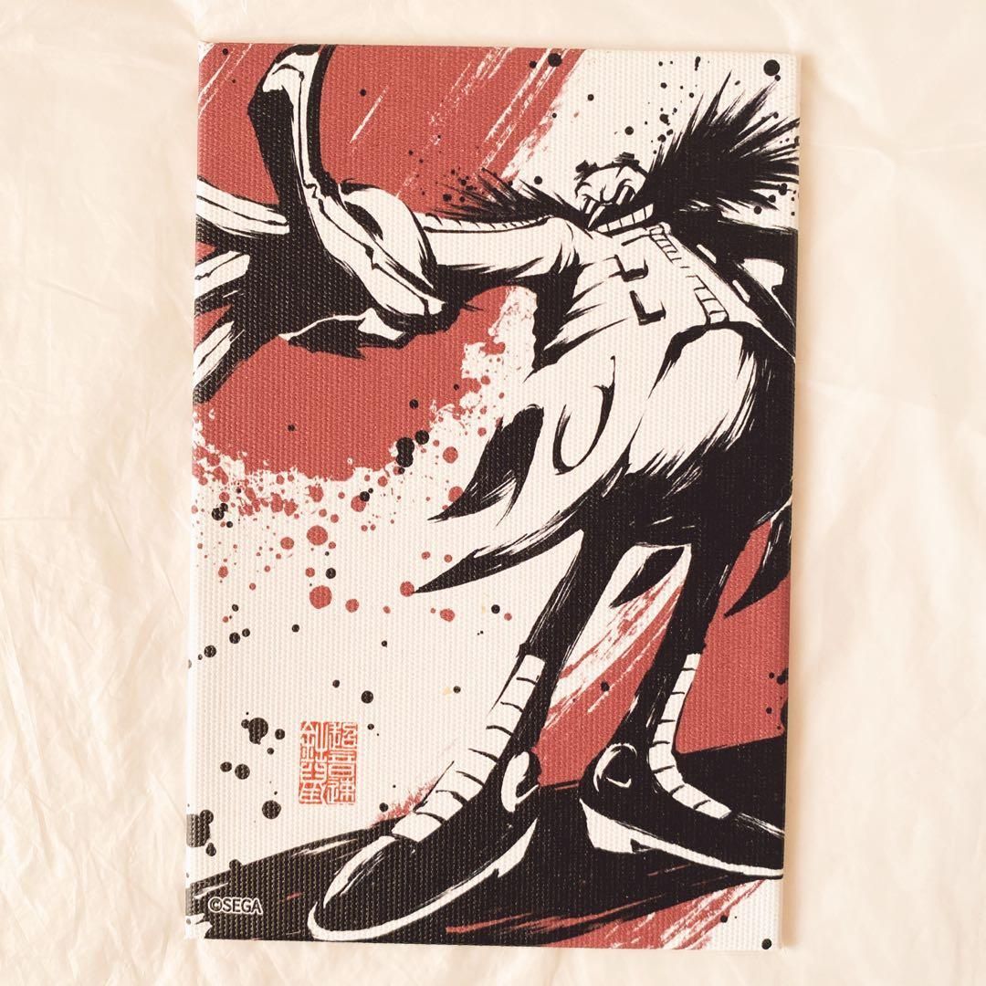 シャドウ ナックルズ Drエッグマン 墨絵 アート 超音速針鼠 キャンバス