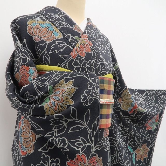 唐花 着物